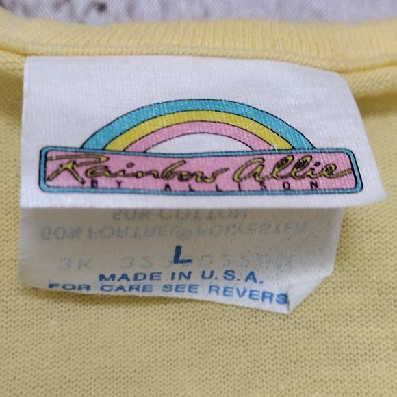 Vintage Yellow Mickey Mouse Life Guard Surfer Racerback Tank Top NEW - Picture 3 of 8